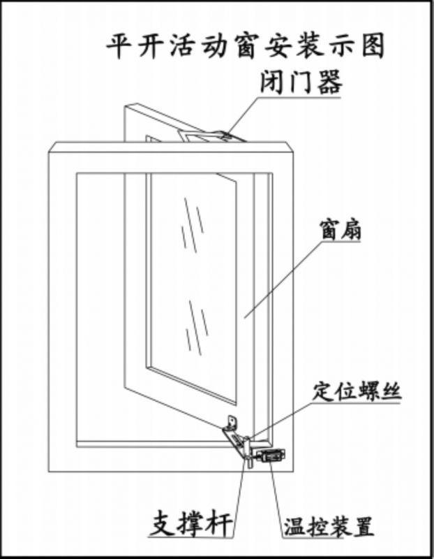 平開活動防火窗